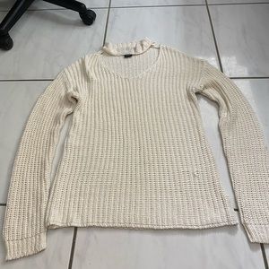 ivory sweater size M